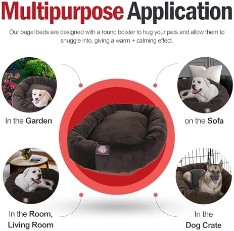 Majestic Pet Villa 32 Inch Shredded Memory Foam Dog Bed - Image 6