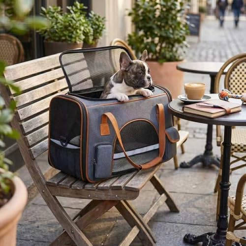 Pesen Premium Soft Cat Carrier, 17.6 x 11 x 11 Inches - Image 5