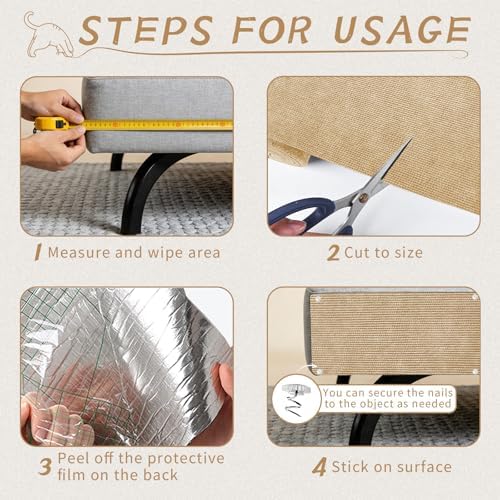 Heavy Duty Cat Scratch Furniture Protector - Image 3