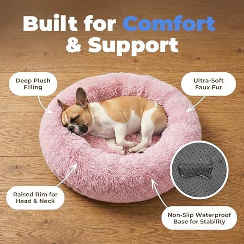 Best Pet Supplies Round Calming Dog Bed - Image 3