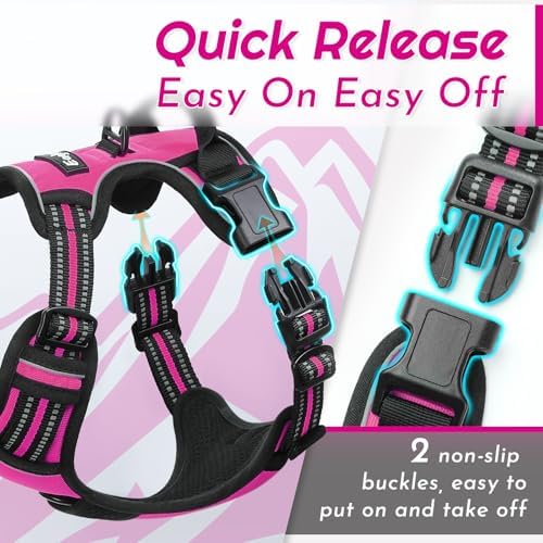 Eagloo Dog Harness for Medium Sized Dogs, No Pull Vest - Image 6