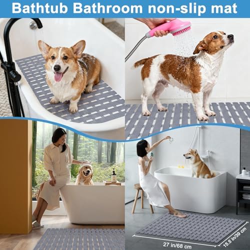 Non-Slip Bath Mat for Tub, Bathing Non-Slip Mat - Image 2