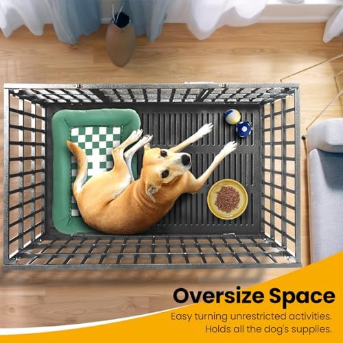 Oranland 48 Inch Heavy Duty Dog Crate - Image 6