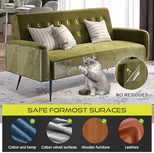 Anti Cat Scratch Furniture Protector, Walls & Doors – Heavy-Duty, Easy-to-Apply - Image 6