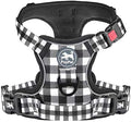 PoyPet Plaid Dog Harness Large, No Pull Vest by PoyPet