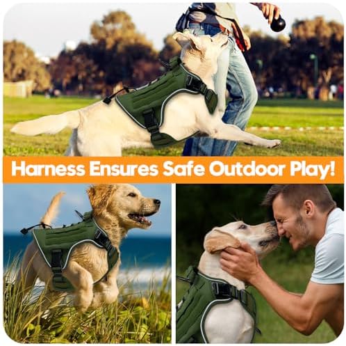 Heavy-Duty Tactical Dog Harness - Image 6