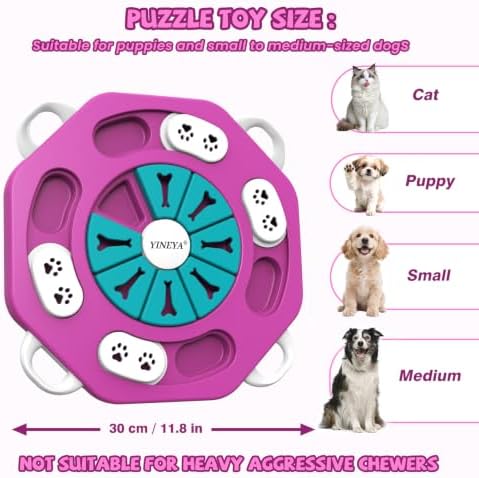 YINEYA Dog Puzzle Toy, Enrichment Toys - Image 4