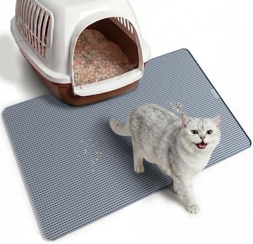 Cat Litter Mat, Silicone Litter Trapping Mat by LPFLASAT
