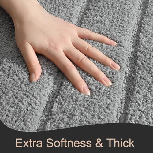 AROGAN Extra Long Bathroom Runner Rugs 24x80 Inch Bath Rug Non Slip - Image 5