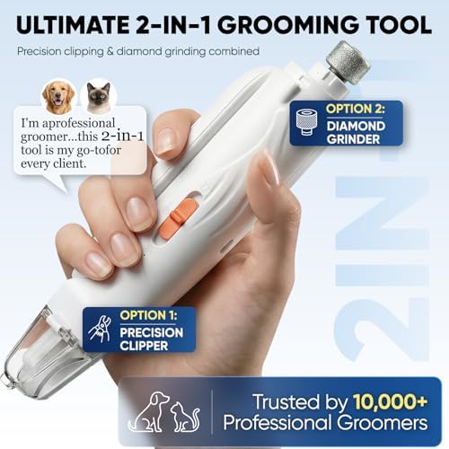 2-in-1 Dog & Cat Nail Clippers and Grinder - Image 2