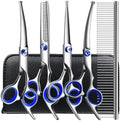 TINMARDA Dog Grooming Kit, Professional Stainless Steel Dog Grooming Scissors by TINMARDA