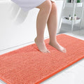 OLANLY Bathroom Runner Rugs 47x24, Extra Soft Absorbent Chenille Bath Rugs by OLANLY