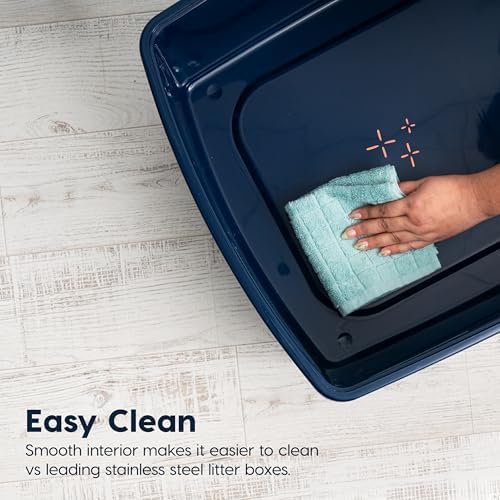 IRIS USA XX-Large Side Entry Cat Litter Box - Image 6