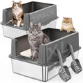 Stainless Steel Cat Litter Box by StainlessSteelLitterBox