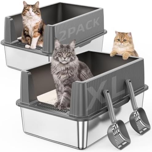 Stainless Steel Cat Litter Box by StainlessSteelLitterBox