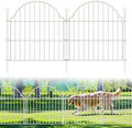 10 Panels No Dig Decorative Garden Fence by Blingluck