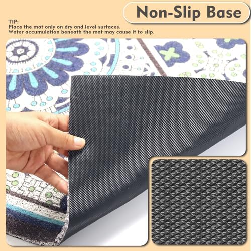 Jumbo Cat Litter Mat Catcher 35"x24" | Ultra-Absorbent Litter Box Rug - Image 5