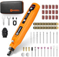 HARDELL Mini Cordless Rotary Tool 4V Orange Black by HARDELL