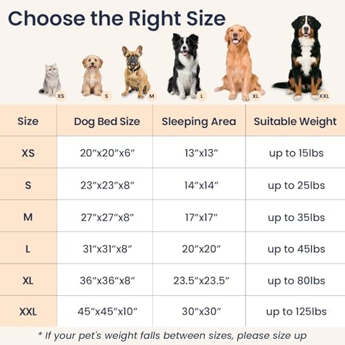 JOLLYVOGUE Calming Dog & Cat Bed 45" - Image 6