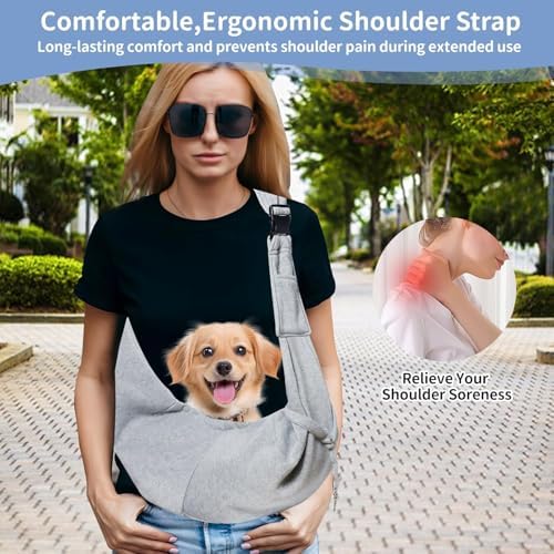 CONLI Small Dog Carrier Sling - Image 6
