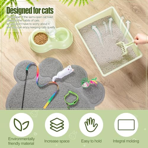 Tioncy 7 Pcs Kitten Litter Box Starter Kit - Image 3