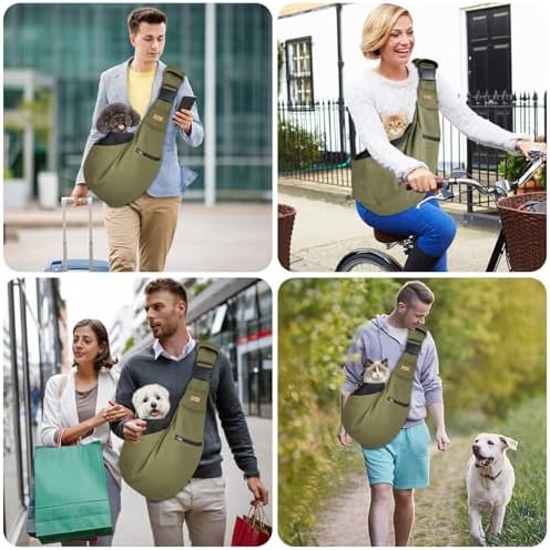 CUBY Adjustable Dog Cat Sling Carrier - Image 6