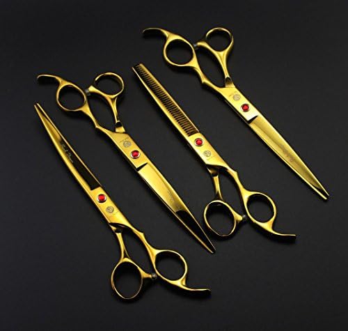 Purple Dragon 7.0 inch Dog Grooming Scissors Set - Image 5