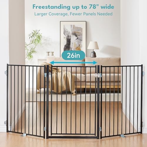 No Pawblems Freestanding Dog Gate - Image 3