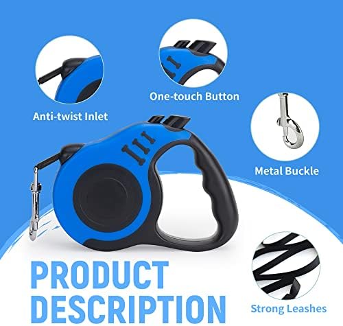 Retractable Dog Leash Automatic Telescopic Tractor Dog Tape - Image 4