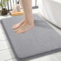 OLANLY Thick Memory Foam Small Bathroom Rug 24x16, Absorbent Bath Mat by OLANLY