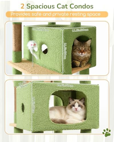 Globlazer 80in Cactus Cat Tree Tower - Image 3