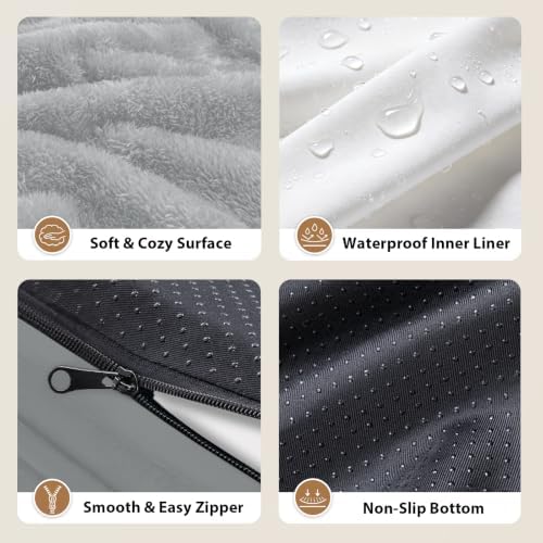 Chez Paw Waterproof Orthopedic Dog Bed - Image 4