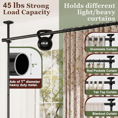 Goovilla Room Divider for Room Separation, 4-10ft 28-171inch - Image 5