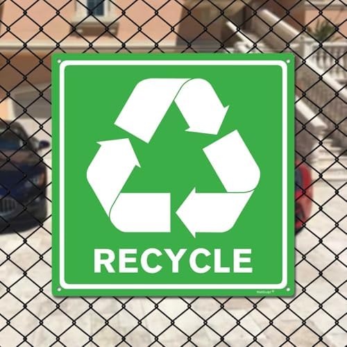 Recycle Aluminum Metal Sign | Indoor Outdoor UV Stable & Weatherproof | Home - Image 6