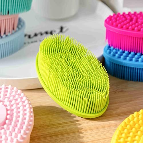 Premium Sensory Brush for Kids or Autism, Soft Silicone Body Scrubber, 2 in 1 by PENEPICO-SIMPLELIFE