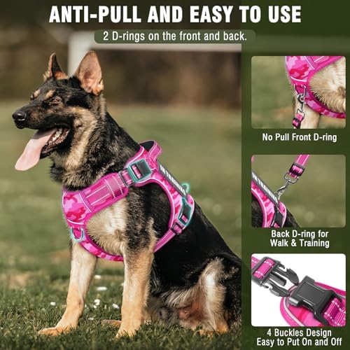 Tactical Dog Harness and Leash Set - Image 3