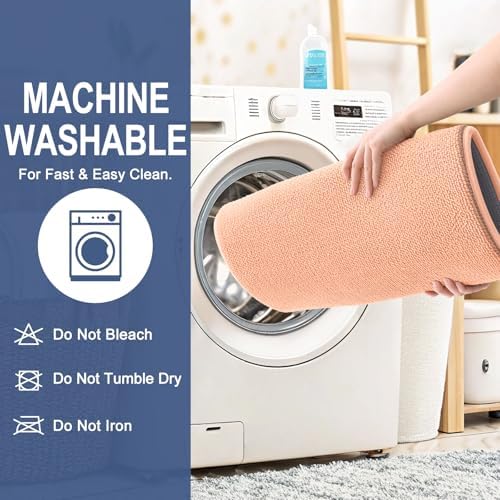OLANLY Memory Foam Small Bathroom Rugs 24x16, Absorbent Bath Mat - Image 6