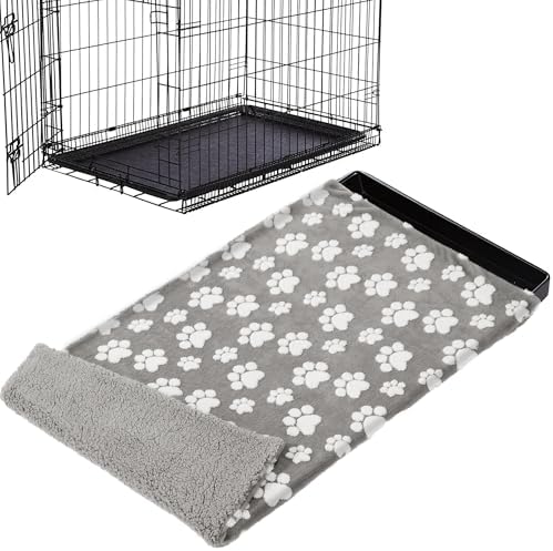 BALAPET Washable Dog Crate Pan Cover, Soft Plush Velvet Liner by BALAPET