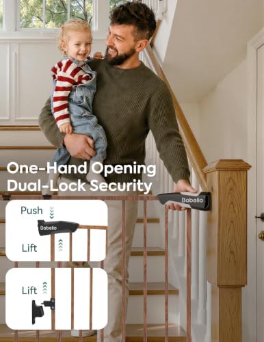 Babelio No Bottom Bar Baby Gate - Image 5