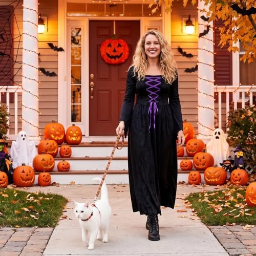 2 Pack Halloween Cat Harness and Leash Breakaway Cat Collars - Image 6