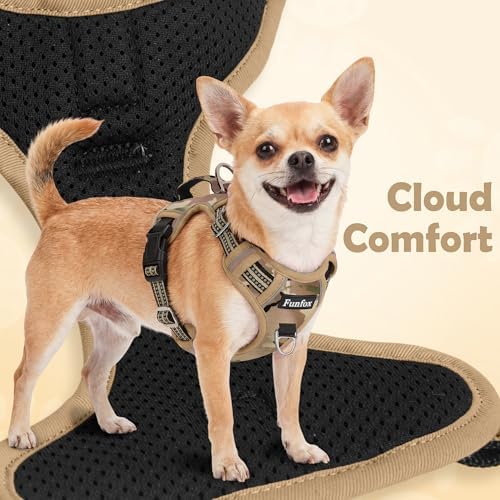 Funfox Dog Harness No Pull, Adjustable Pet Vest Harness, Super Soft Material - Image 6