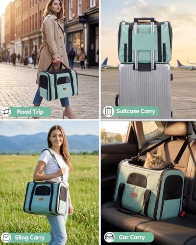 Morpilot Pet Carrier for Large Cats, Puppies & Small Dogs Up to 20lbs - Image 4