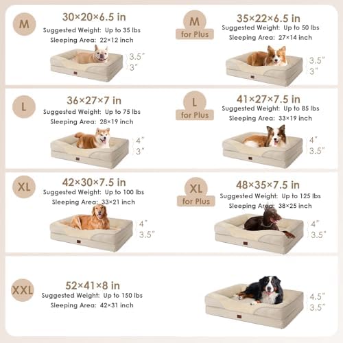 EHEYCIGA Orthopedic XXL Dog Bed - Image 5
