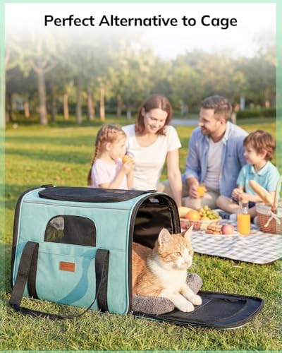 Morpilot Pet Carrier for Large Cats, Puppies & Small Dogs Up to 20lbs - Image 7