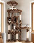 Globlazer 65in Leopard Cat Tree by Globlazer
