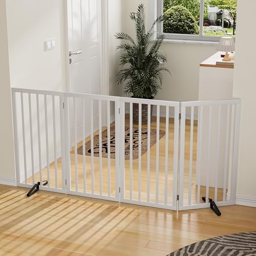 Dog Gate 32" Tall Freestanding Dog Gate - Image 2
