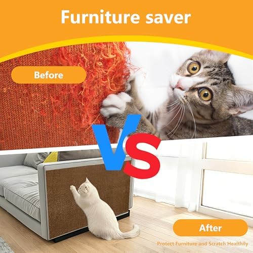 Cat Scratch Pad for Wall, Scratch Furniture Protector - Image 4