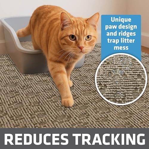 Drymate Cat Litter Box Mat, Litter Trapping Mat, 28x34 XL - Image 2