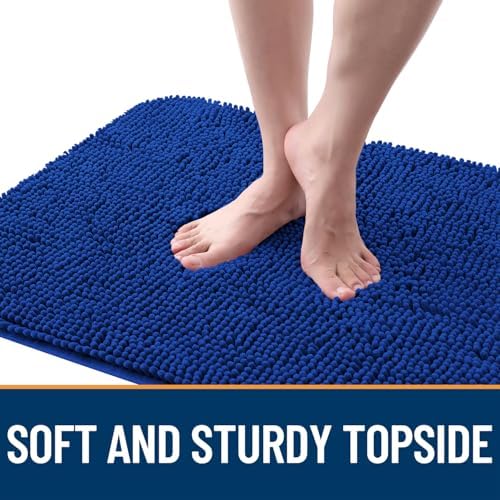 OLANLY Dog Door Mat for Muddy Paws 54x24, Super Absorbent Chenille Mud Mat - Image 4
