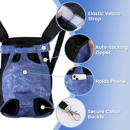 Mosago Dog Backpack Carrier, Front Chest Carrier - Image 5